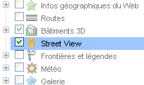 Observez les Street View intégrées à Google Earth