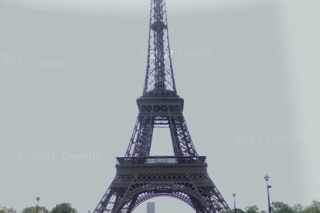 Tour Eiffel sur Street View