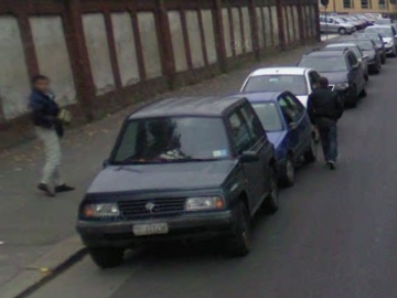 Vol de jour, sur Street View.