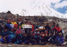 Expédition sur le mont Everest