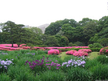 Les jardins du palais impérial