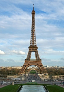 La tour Eiffel en 2007.