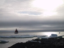 Entrée de la mer des Laptev