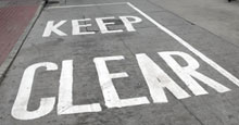 Keep clear