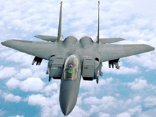 F-15 en vol