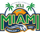 Logo du Super bowl 2007